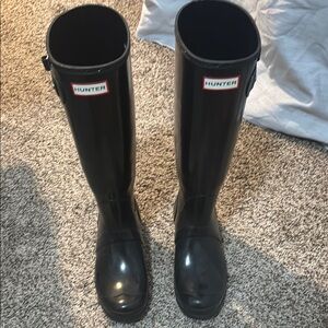 Hunter Black Rain Boots
